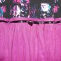 XHILARATION Layers of Tulle Overlay Black and Purple Dress Girls Size 14-16