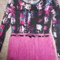 XHILARATION Layers of Tulle Overlay Black and Purple Dress Girls Size 14-16