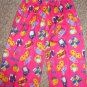 SWEET N SASSY Pink Smiley Face BFF Sleep pants Girls Size 14-16