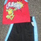 TEENAGE MUTANT NINJA TURTLES Short Set Boys 24 months