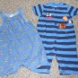 TOMMY HILFIGER Lot of Infant Boys Rompers Size 0-3 months CARTER&acirc;��S