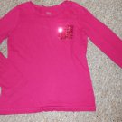 THE CHILDREN’S PLACE Pink Sequined Trim Long Sleeved Top Girls Size 7-8