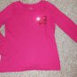 THE CHILDREN&acirc;��S PLACE Pink Sequined Trim Long Sleeved Top Girls Size 7-8