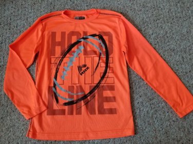 RBX PERFORMANCE Orange Dri Fit Long Sleeved Boys Top Size 10-12