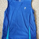 FILA Blue Sleeveless Dri Fit Boys Top Size 10-12