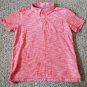 OLD NAVY Heather Red Short Sleeved Polo Shirt Boys Size 10-12