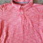 OLD NAVY Heather Red Short Sleeved Polo Shirt Boys Size 10-12