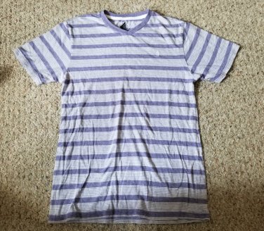 Purple Striped VOLCOM Short Sleeved Boys Top Size 14