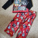 Red and Black LEGO STAR WARS Long Sleeved Pajamas Boys Size 4