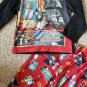 Red and Black LEGO STAR WARS Long Sleeved Pajamas Boys Size 4