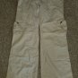 NWT Khaki MISS 16 Cotton Cargo Pants Ladies Size 11