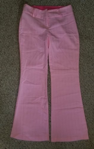 EAST OF LA Pink Pinstriped Pants Ladies Size 9