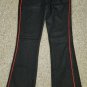 NEW Red Trimmed CREST Bootcut Stretch Denim Jeans Ladies Size 9-10