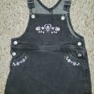 THE CHILDREN’S PLACE Floral Embroidered Denim Jumper Girls 18 months