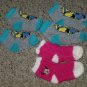 3 pair of Toddler Socks MINNIE MOUSE and MINIONS Fits 2T – 4T