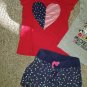 Lot of Tops MICKEY MOUSE and JUMPING BEANS Shorts Girls Size 4