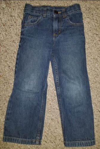 HEALTHTEX Bootcut Denim Jeans Girls Size 3T Adjustable Waist