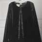 BONNIE JEAN Black Velvet Tank Dress with Velvet Cardigan Jacket Girls Size 8
