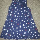 OLD NAVY Star Print Racer Back Tank Dress Girls Size 3T