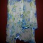 SPEECHLESS Blue Floral Overlay Sleeveless Dress Girls Size 7