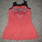 HARLEY DAVIDSON Orange and Black Sundress Girls Size 3T