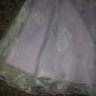 JENNY ANNIE DOTS Lilac Lacy Floral Overlay Special Occasion Dress Girls Size 4
