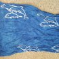 Blue Dolphin Scarf 46” x 20”