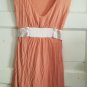 WET SEAL Coral Scoop Neck Tunic Top Ladies MEDIUM