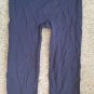 SO Navy Blue Seamless Capri Length Leggings Juniors MEDIUM