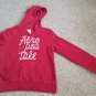 AEROPOSTALE Red Hooded Sweatshirt Ladies LARGE