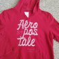 AEROPOSTALE Red Hooded Sweatshirt Ladies LARGE