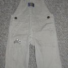 OSH KOSH Tan Denim Moose Overalls Boys Size 9 months