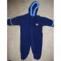 Navy Blue OKIE DOKIE Fleece Snowsuit Infant Boys Size 3-6 months