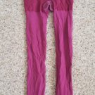NEW Burgundy Tights Girls LARGE Size 12-14
