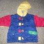 GYMBOREE Multi Colored Hooded Winter Parka Jacket XS Boys Size 4
