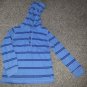 CARTER’S Blue Striped Hooded Long Sleeved Top Boys Size 5