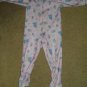 Pink Fairy Tales and Frog Princess Fleece Blanket Sleeper Girls Size 5
