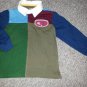 OSH KOSH Colorblock Long Sleeved Rugby Top Boys Size 5T