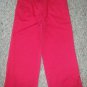 GEORGE Red Denim Jeans Girls Size 4T Adjustable Waist
