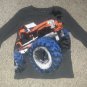 JUMPING BEANS Gray MONSTER TRUCK Long Sleeved Top Boys Size 7