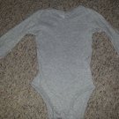 CARTER’S Gray Long Sleeved One Piece Bodysuit Size 12 months