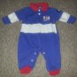 STARTER Blue White and Red USA Pants Romper Boys Size 6-9 months