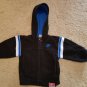NIKE Black Hooded Zip Front Sweatshirt Boys Size 2T