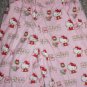 Homemade Pink HELLO KITTY Flannel Sleep Pants Girls Size 2T