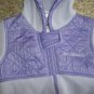 COLUMBIA Purple Fleece One Piece Infant Snowsuit Girls Size 6 months
