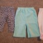 BON BEBE CARTER’S Lot of Infant Girls Pants and Tights Size 3 months