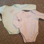 FIRST IMPRESSIONS Lot of I LOVE MOMMY DADDY Bodysuits Girls 3-6 months