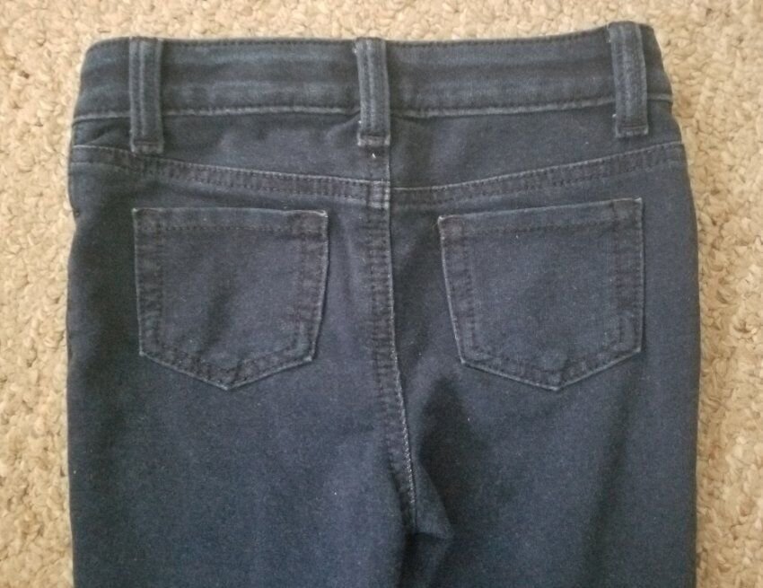 CAT & JACK Super Stretch Denim Leggings Jegging Girls Size 6 6X