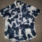 MOSSIMO Blue Tie Dyed Short Sleeved Top Boys Size 4-5