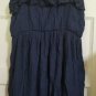 IZ BYER Navy Blue Eyelet Trim Sundress Ladies Juniors Large